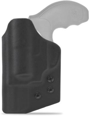 Clip & Carry IWB Kydex Holster for the Smith & Wesson J Frame 442/642/437/637/640/340 2in, Black, Left-Handed, SWJ2-BLK-L