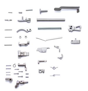 Langdon Tactical Technology LTT Upgrade Kit & Trigger Job in a Bag w/Spurless Hammer, Compact, 112 oz, Silver, Beretta 92, LTT-92NUK-CS13