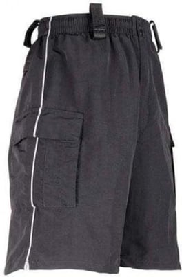 MOCEAN Bike Piping Tech Short, Black - 1081-BLK-3XL