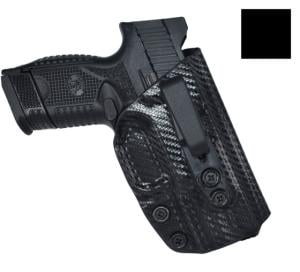 Black Scorpion Outdoor Gear FNH 509 Compact IWB Kydex Full Profile Holster, Left Hand, Black, HC22-TUCKFC-FN509-BKLH