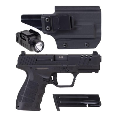 SAR SAR9 Compact LX Package 4.1" 9mm 15rd Pistol W/ Weapon Light and Holster SAR9CLTX 
