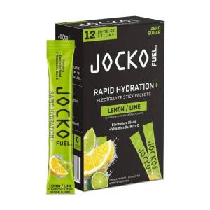 JOCKO 29278 RAPID HYDRATION POWDER LEMON LIME 6/12