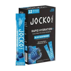 JOCKO 29279 RAPID HYDRATION POWDER RASPBERRY 6/12