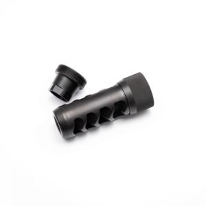 Area 419 Sidewinder Magnum Self Timing Muzzle Brake, 6.5 mm, Black Nitride, 419-SW-6.5-BN-5824 419SW65BN5824