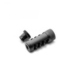 Area 419 The Hellfire Match Self-Timing Muzzle Brake, 6.5mm, 5/8-24 Threads, Black Nitride, 419HFMAT-6.5-5824 419HFMAT655824