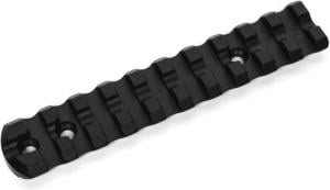 Area 419 Henry Action 1913 Improved Scope Rail, Short, 7075 Aluminum, 0 MOA, 3 Screw Full Slotted Top, Type III, Black Nitride, 419-ISR-HENSA-0