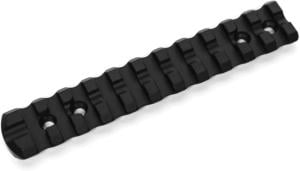 Area 419 Henry Action 1913 Improved Scope Rail, Long, 7075 Aluminum, 0 MOA, 4 Screw Full Slotted Top, Type III, Black Nitride, 419-ISR-HENLA-0