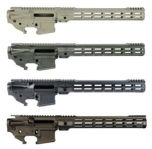 Dirty Bird AR-15 Forged Multi-Cal Receiver Set + SRMS Handguard - FDE, 12.7"