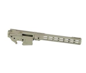 Dirty Bird AR-15 Forged Multi-Cal Receiver Set + SRMS Handguard - FDE, 15"