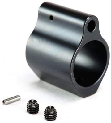 Dirty Bird .750 Low Profile Steel Gas Block - Black Nitride 810084371398