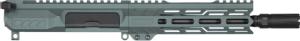 CMMG Mk4 .22LR Banshee Upper Group Receiver, 9in, Charcoal Green, 22B8F8B-CG