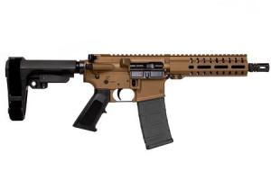CMMG Banshee 200 Mk4 300 Blackout AR Pistol with 8 Inch Barrel and Burnt Bronze Cerakote Finish