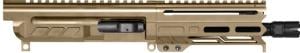 CMMG DISSENT Upper Receiver, 9mm, 6.5in, 1-10 Twist, 1/2x28 Thread, Zeroed Linear Compensator, Coyote Tan, 94B6829-CT 94B6829CT