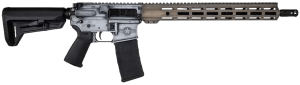 Shark Coast Tactical 300-254-1000-20 A-10 Warthog  5.56 NATO 30+1 16" Nitride Threaded Barrel  Distressed Gray & Tan Cerakote w/WWII Fighter Plane-Style Engraving Picatinny Rail Aluminum Receiver  M-LOK Handguard  Magpul SL-K Black Polymer Stock 