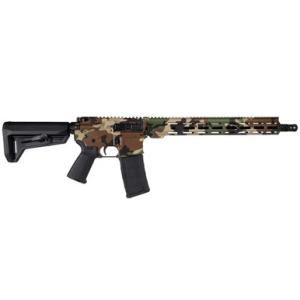 Shark Coast Tactical "M81 Woodland" Rifle 5.56mm 30rd Magazine 16" Barrel 15" MLOK Handguard ZC300257100054 