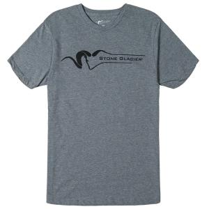 Stone Glacier SG Classic T-Shirt Athletic Heather Large 60002-AH-L 810107262986