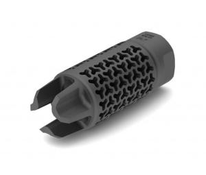 Precision Armament EFAB 556 Hybrid Muzzle Brake, .223 Caliber / 5.56mm, Thread 1/2-28 TPI, Matte Black, A04484 810112080537