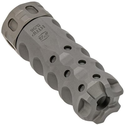 Precision Armament HYPERTAP Slim 5.56 Muzzle Brake 1/2x28 STAINLESS 810112080582