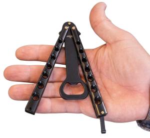 CAMP CBG-BF1021BK BUTTERFLY BOTTLE OPENER BLK
