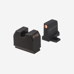 Night Fision Optics Ready Stealth Night Sight Set for Sig P320 w/ DPP/509t/Acro-Sig P320 w/ DPP/509t/Acro-Orange-Blank- Serrated Front + Serrated Squa SIG-180-455-440-OGZX