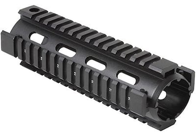 Firefield FF34001B Quad Rail M4 6" Aluminum Black FF34001B