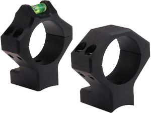 Hawkins Precision Long-Range Hybrid 25 MOA Elevated Scope Rings Remington 700 Aluminum Matte - 543690