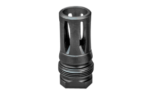 Dead Air Armament Xeno Mount Flash Hiding Muzzle Device Threaded 5/8x24 Steel Matte Black DA122