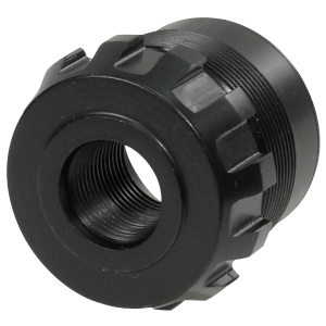 Dead Air Armament Ghost-M Suppressor Fixed Mount Metric 13.5x1 Left Hand Thread Pitch Matte Black Finish DA414