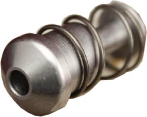 KIDD Innovative Design Magazine Latch Plunger And Spring For Ruger 10/22, Silver, TG1-22PL-KIT