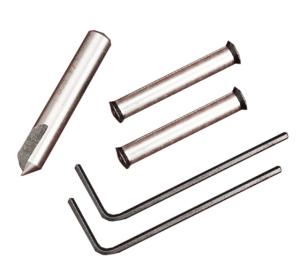 KIDD Innovative Design Threaded Receiver Pins With Countersink, Silver, 22RP-KIT