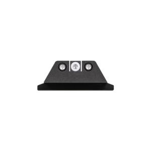 Night Fision Night Sight Set for S&W M&P 2.0 OR and Equalizer w/ White Front Ring, Black, One Size, SAW-207-003-WGZG SAW207003WGZG