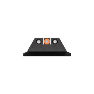 Night Fision Night Sight Set for S&W M&P 2.0 OR and Equalizer w/ Orange Front Ring, Black, One Size, SAW-207-003-OGZG SAW207003OGZG