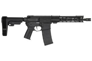 CMMG Banshee MK4 5.56mm AR-15 Pistol with Armor Black Cerakote Finish and 10.5 Inch Barrel 810148624231