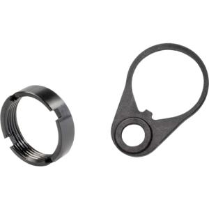 White Label Armory AR15 End Plate Kit QD Steel and Castle Nut 