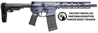 VKTR VK-1P, 5.56mm, 11.5" Barrel, w/ Disruptor FRT Installed, 2- 30rd Magazines, Sniper Grey, Pistol
