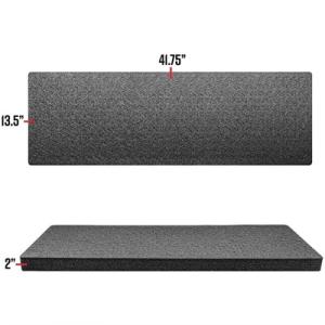 RAGAR CROSSLINKED FOAM INSERT 41.75''X13.5'' FOR HARD RIFLE CASE 