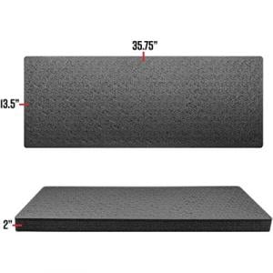 RAGAR CROSSLINKED FOAM INSERT 35.75''X13.5'' FOR HARD RIFLE CASE 