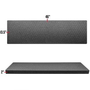 RAGAR CROSSLINK FOAM INSERT 46''X13.5'' FOR HARD RIFLE CASE 