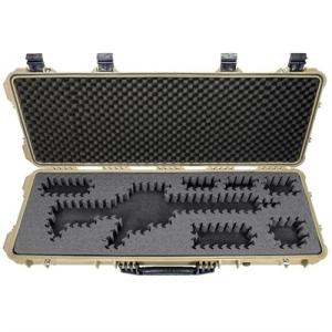 EYLAR 44'' HARD RIFLE CASE WITH RAGAR FOAM INSERT, TAN 