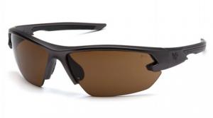 Venture Gear Tactical Semtex 2.0 Safety Glasses w/Bronze Anti-Fog Lens, Gun Metal, Universal, VGSGM1418T 810170030277
