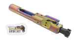 BHA Precision Complete M16 AR-15 5.56/300 Rainbow PVD Bolt Carrier Group - BCG 810180580038
