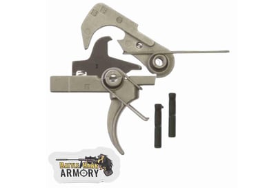 BHA Precision AR-15 FCG Match PTFE Curved Single Stage Trigger 