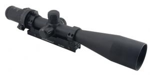 Hi-Lux ART M1200 6-24x50mm Riflescope, 30mm, Matte Black, w/Illuminated Green XLR Ranging Reticle, M1200-XLR 810194020360