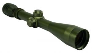 Hi-Lux M40 USMC 3-9X40 Rifle Scope in Green Anodized Finish with Dual Focal Plane Accu-Ranging Reticle, M40USMC39X40 810194020520