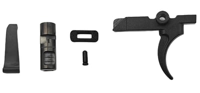 A.S. Designs 4140 Super Safety Kit - Black Oxide Coating, Heat Treated 4140 Tool Steel, Includes Pre-Cut Trigger, AR-15 Compatible 810206570029