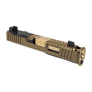 Zaffiri Precision CUG19G3IBSRMRFDECPGLDB Complete Upper Integrated Blowhole System Fits Glock 19 Gen3 Flat Dark Earth/Stainless Steel RMR Cuts Slide 