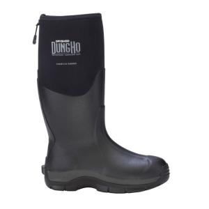Dryshod Dungho Hi Tough Boots - Men's, Black/Grey, 10, DNG-MH-BK-010 DNGMHBK010