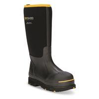 DryShod Steel Toe Protective Men&amp;#039;s Neoprene Rubber Work Boots, -20&amp;deg;F STT-UH-BK