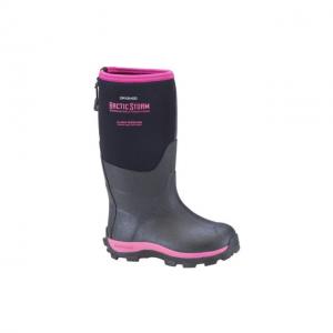 Dryshod Arctic Storm Kids Winter Boot, Black/Pink, 5, ARS-KD-PN-500 ARSKDPN500