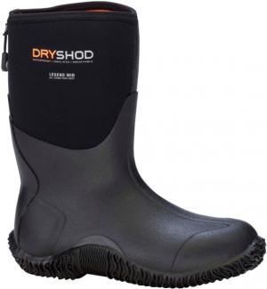 Dryshod Legend MXT Mid Adventure Boot - Men's, Black/Neon, 13, LGX-MM-BK-013 LGXMMBK013